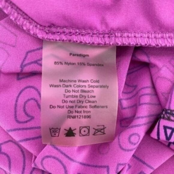 Title Nine Pink Graphic Inspiration Barbie 1/4 Zip XS Running Paradigm Pullover - Picture 7 of 11